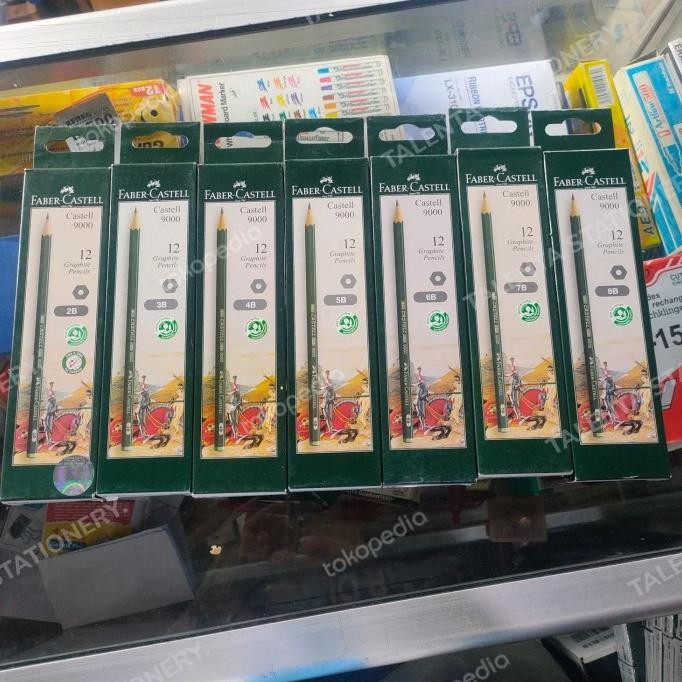 

Promo!! Pencil Faber Castell Castell 9000 Harga 1 Lusin Isi 12 Pcs Original