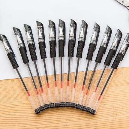 

Murah!! Hl0705 Pena Isi 100 Pcs Gel Mimi 0.5Mm Pulpen Balpoin Biru Hitam Merah Plastik Sekolah Tinta Stationery Bolpoin