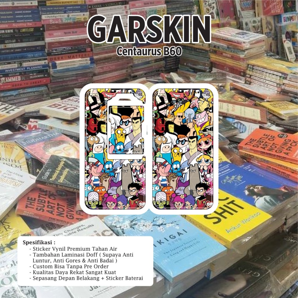 

*PromoTerjangkau* E2r Creative Jual Sicentaurus B60 35 Garskin Wrap Stiker Premium / X Casing Case COD