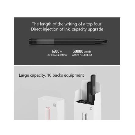 

Murah!! Xiaomi Mijia Pen Gel Ink 0.5Mm / Pulpen Xiaomi Mi Pen 10Pcs