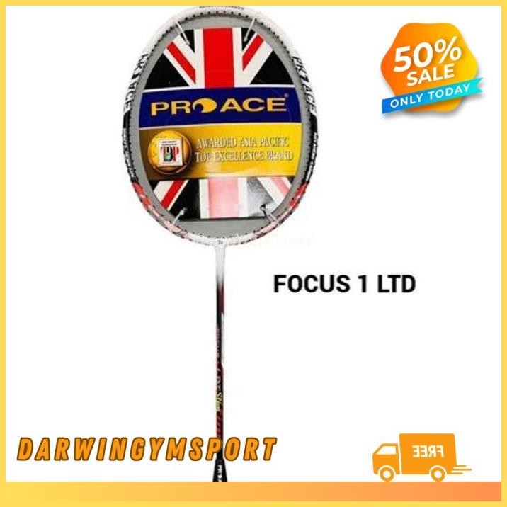 PROMO RAKET BADMINTON PRO ACE - PROACE SNIPER / SUPERB / ULTRA POWER /SPARKS X / CARBON PRO / FOCUS 
