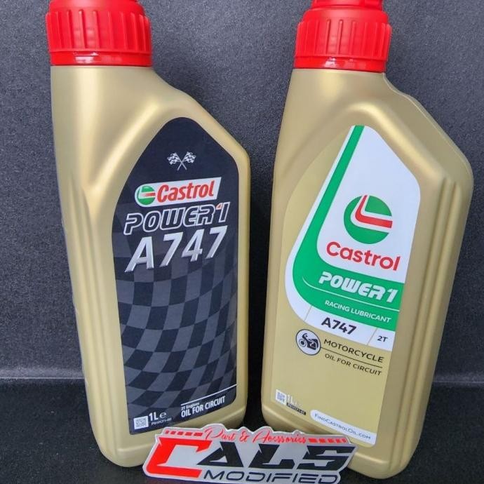 OLI SAMPING 2T CASTROL A747 ORIGINAL OLSAM 2TAK CASTROL A747 1LITER