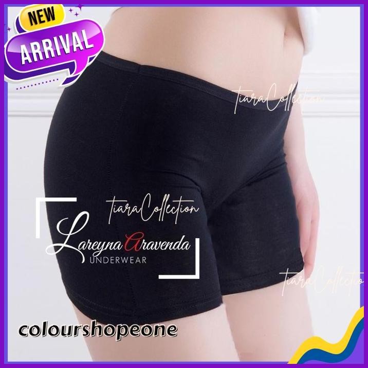 CELANA DALAM WANITA SEAMLESS BOXER SEXY BAMBOO CHARCOAL FIBER CD021 TERJAMIN BEST