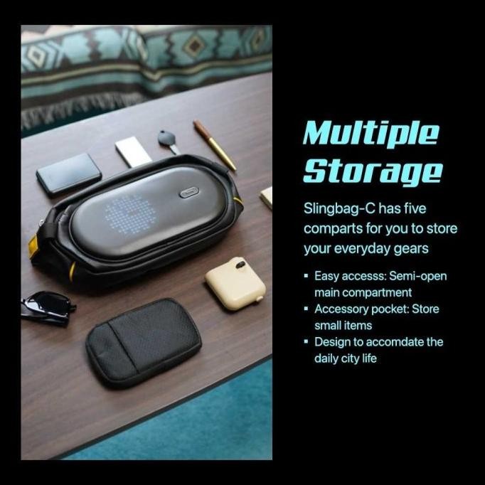 Grosir Divoom Sling Bag-C Pixel Art Led Sport Bag