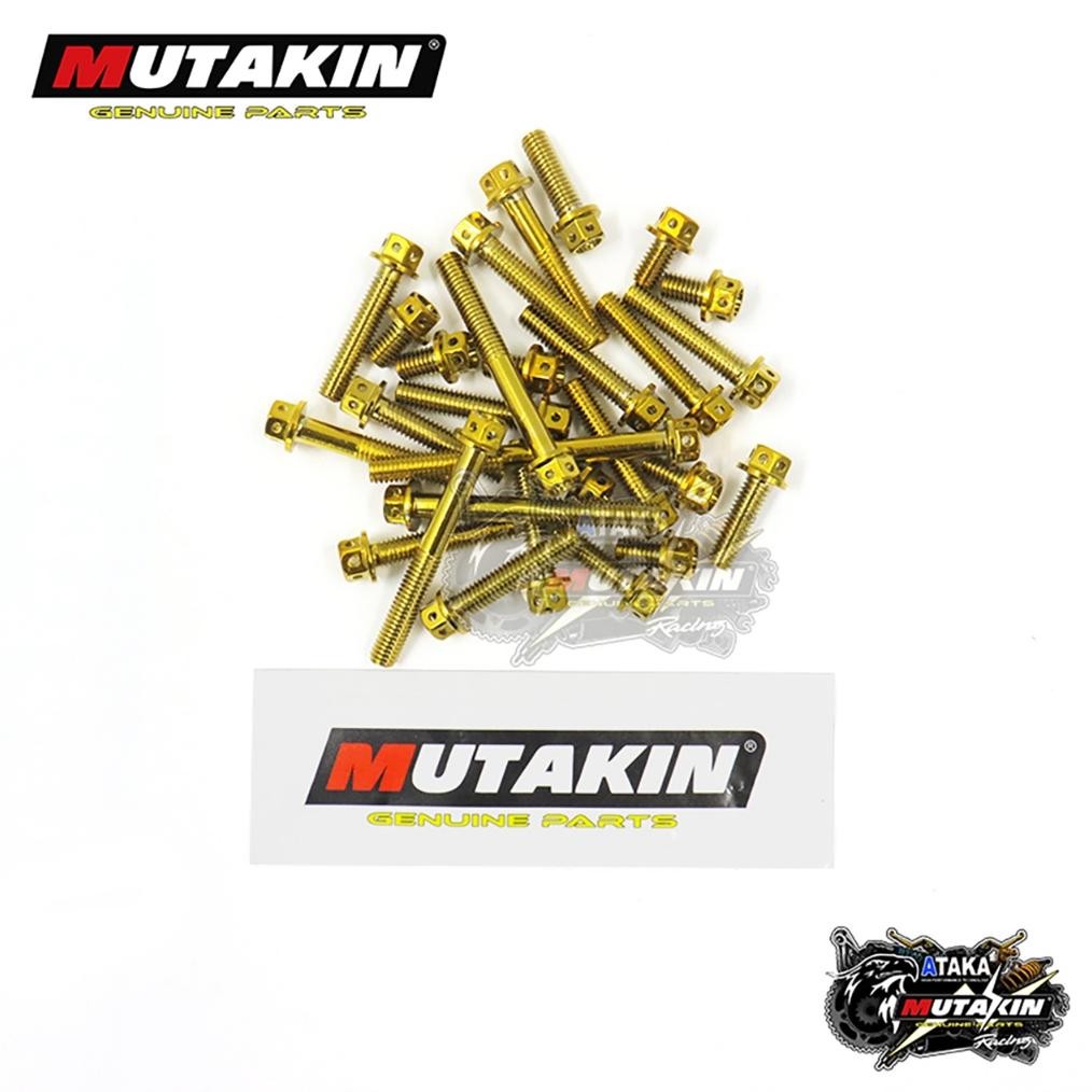 Kingdrag & Mutakin Blok Baut Probolt Satria Fu Ninja R Fizr Tiger Rx King Mx King Vixion Jupiter Z1 