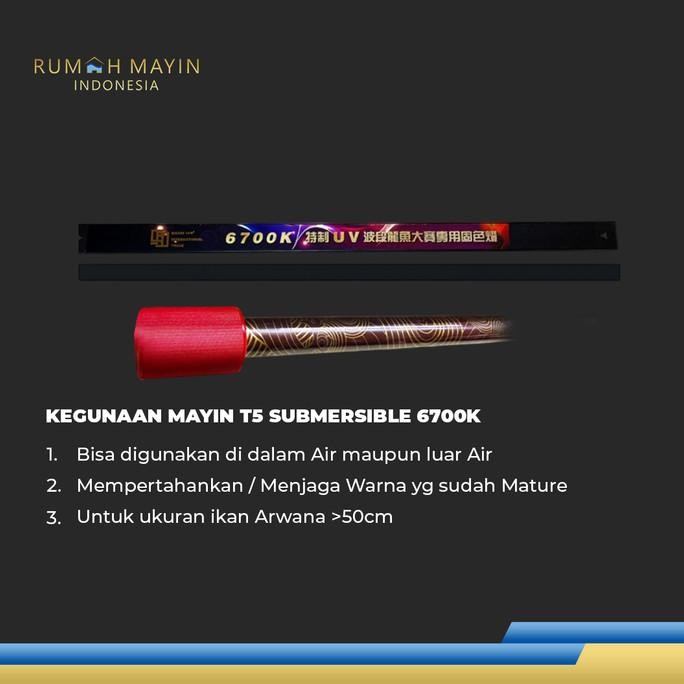 Grosir Lampu Tanning Celup T5 Mayin International 6700K Aquarium Ikan Arwana