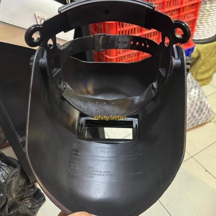 Helm Welding Las / Kedok Las Leopard Lpwh 0141 + Kaca Ori New Stok