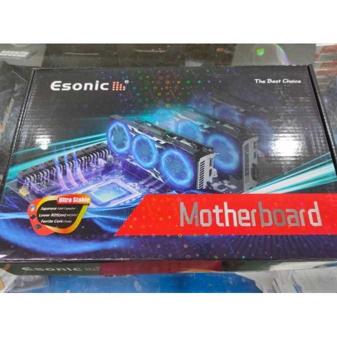 MOTHERBOARD ESONIC B250 GLADIATOR MINING 12 SLOT