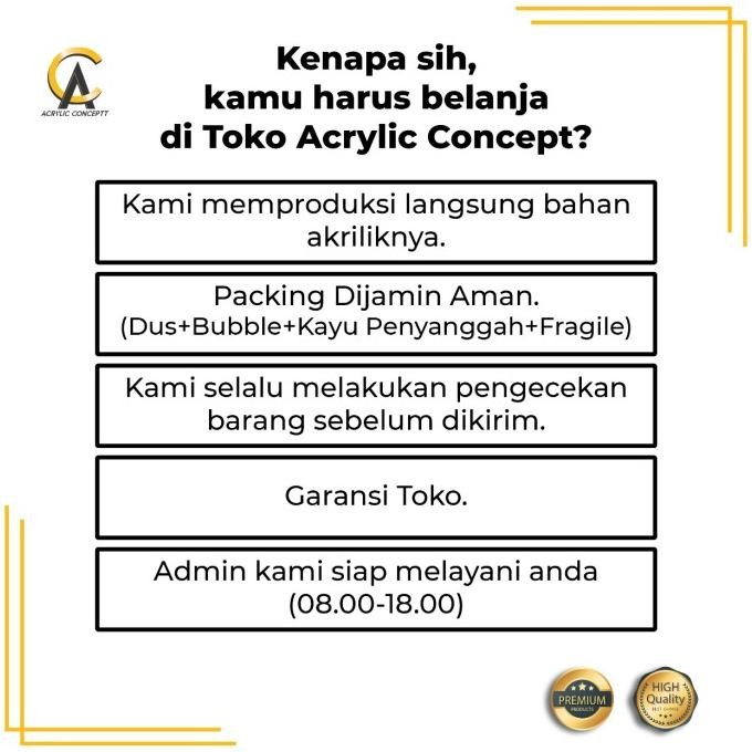 Talang Ac / Penahan Ac / Reflektor Ac Akrilik