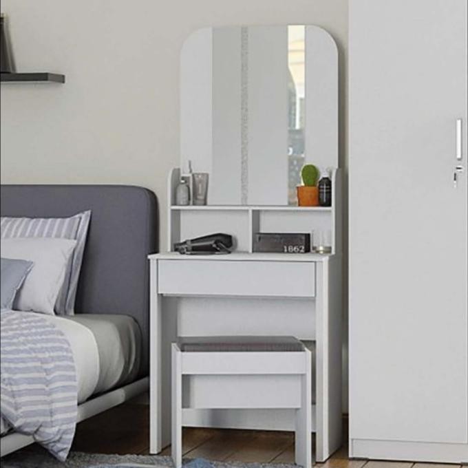 Sale Meja Rias Sederhana Simple Putih Minimalis 60Cm Bandung