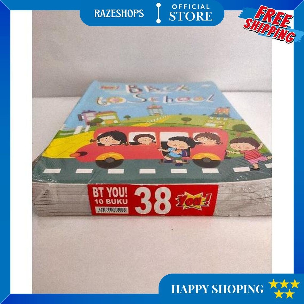 

10 Pcs Buku Tulis Murah 38 Lembar Merk You By Kiky D Termurah