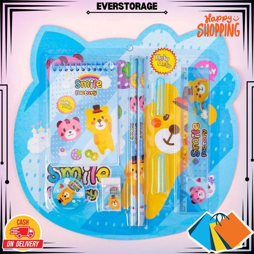 

Set Alat Tulis Sekolah Lengkap Cocok Untuk Souvenir Ulang Tahun Hn-17 D Best Seller