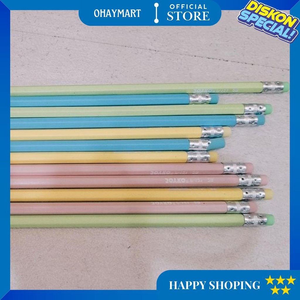 

Pensil 2B Joyko P-121/Perpak D Gratis Ongkir