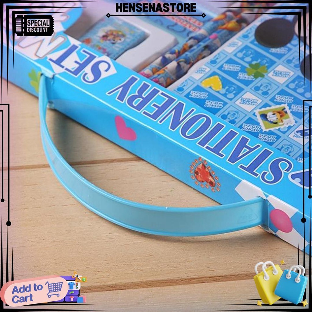 

Peachs - S5982 Set Alat Tulis 8 In 1 / Set Alat Tulis Anak Motif Kartun / Set Alat Tulis 8 In 1 Lucu / Stationery Set 8 In 1 Lucu D Terlaris