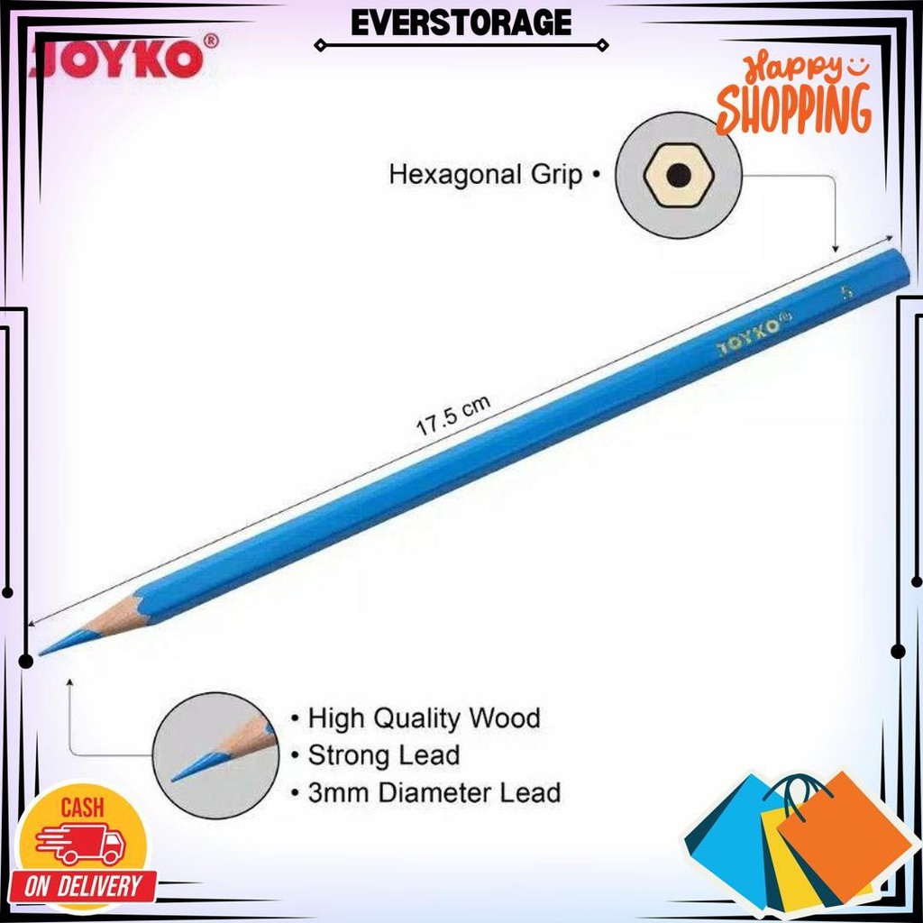 

Pensil 24 Warna Panjang Joyko Cp 101 D Terlaris