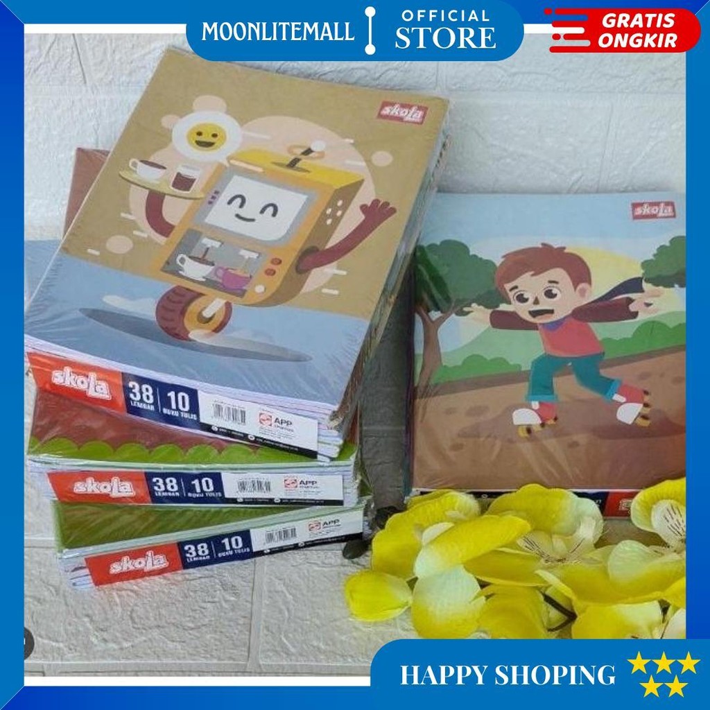 

Buku Tulis Skola By Sidu 38 Lembar 1 Pak Isi 10Pcs D Best Seller