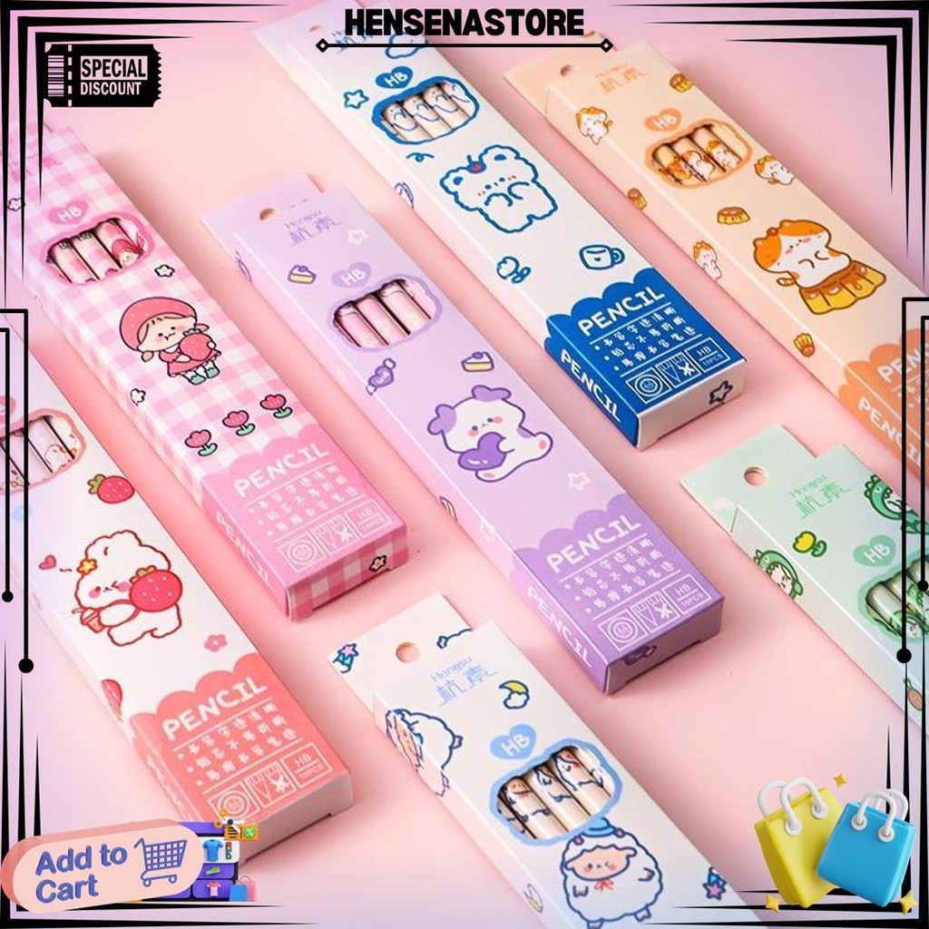 

Cod - S5670 Pensil Set Pack Cute / Pensil Anak Karakter Lucu / Pensil Set Alat Tulis Sekolah Anak / Pensil Set Isi Banyak D Promo Puncak