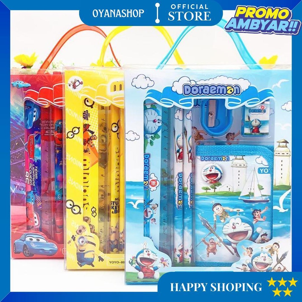 

Kp126 - Set Stationery Anak Alat Tulis 6 In 1 Alat Tulis Sekolah Perlengkapan Sekolah Set Alat Tulis PeralatanSekolahLengkap D Promo Puncak