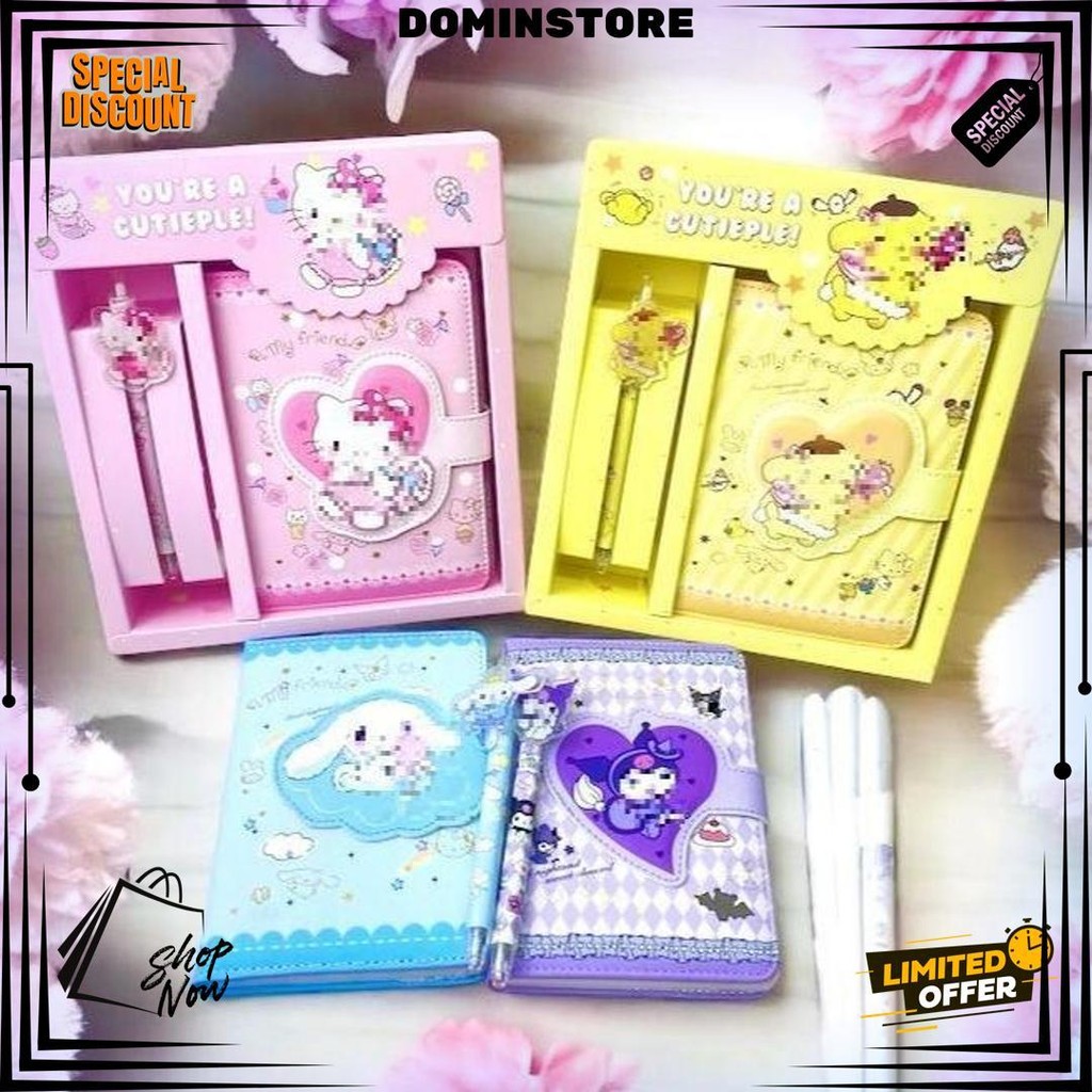 

Sms Paket Alat Tulis 2 In 1 Set Stationery 2In1 Karakter Kartun Alat Tulis Anak Sekolah Pulpen Notebook Magnet D Best Seller