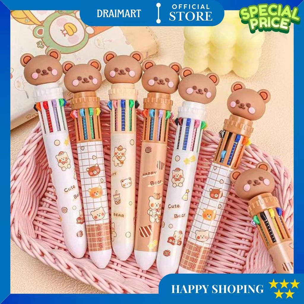 

Bulpoin 10 In 1 Karakter Gelpen 10 Warna 10 In 1 D Sale