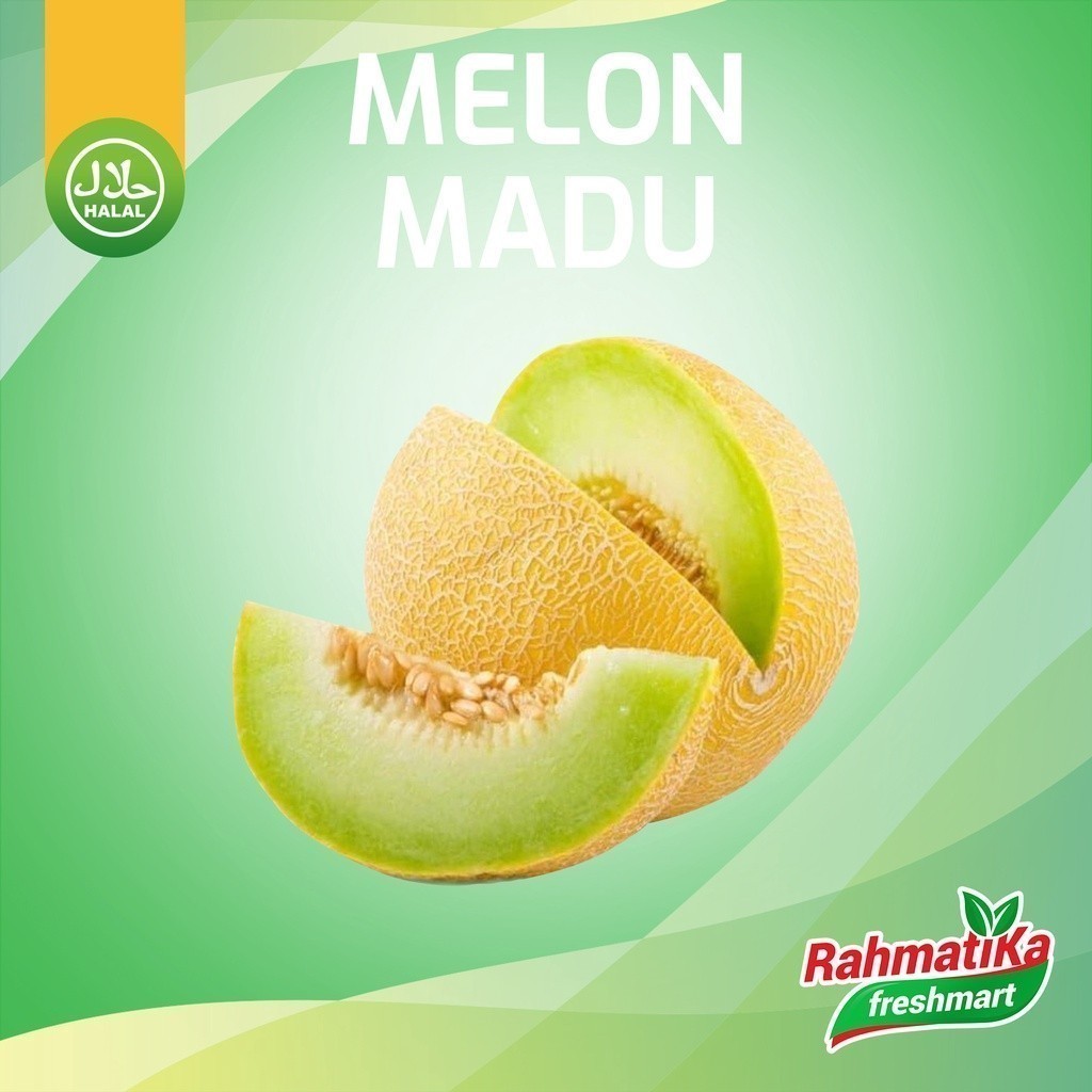 

Melon Madu Segar / Melon Hijau Fresh 1 pcs (Buah Segar)