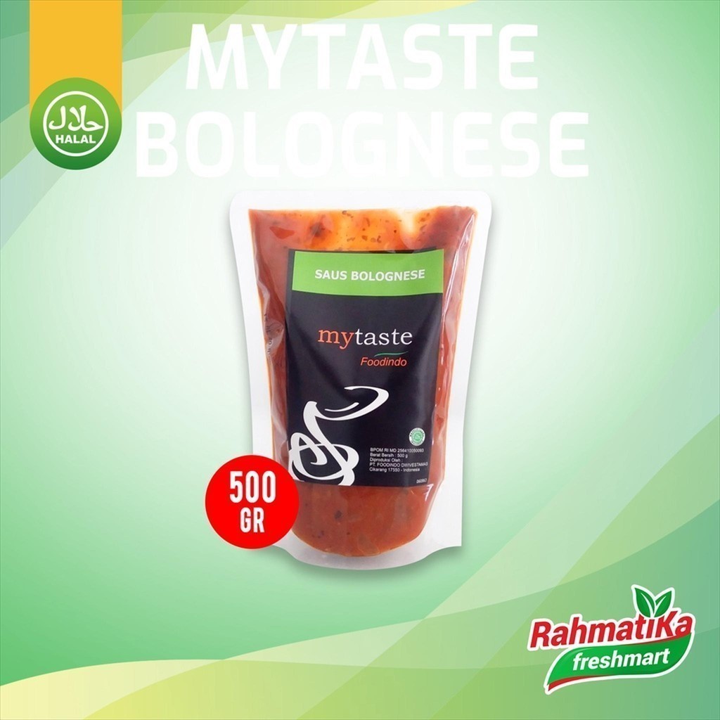 

Saus Bolognese My Taste 500 gr