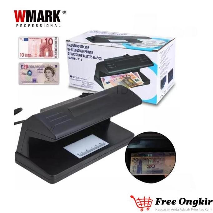 

Terlaris Money Detektor Lampu Alat Pendeteksi Uang Sinar Ultra Violet Money Counterfeit 3 Watt UV 318 SALE