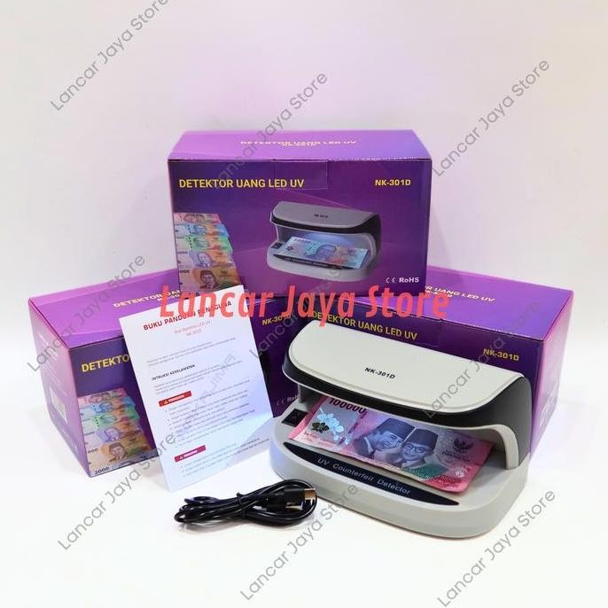 

Terlaris Money Detector NK-301D / Alat Deteksi Uang NK-301D Alat Pendeteksi Uang Baru Dan Lama SALE