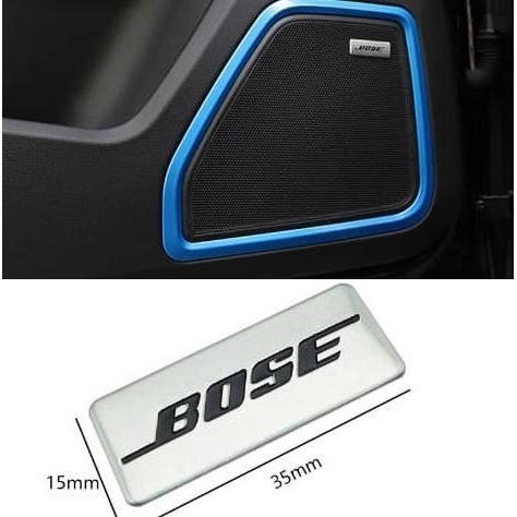 ;&;&;&;&] Sticker 3D Emblem Audio BOSE 1Pcs For Universal Car