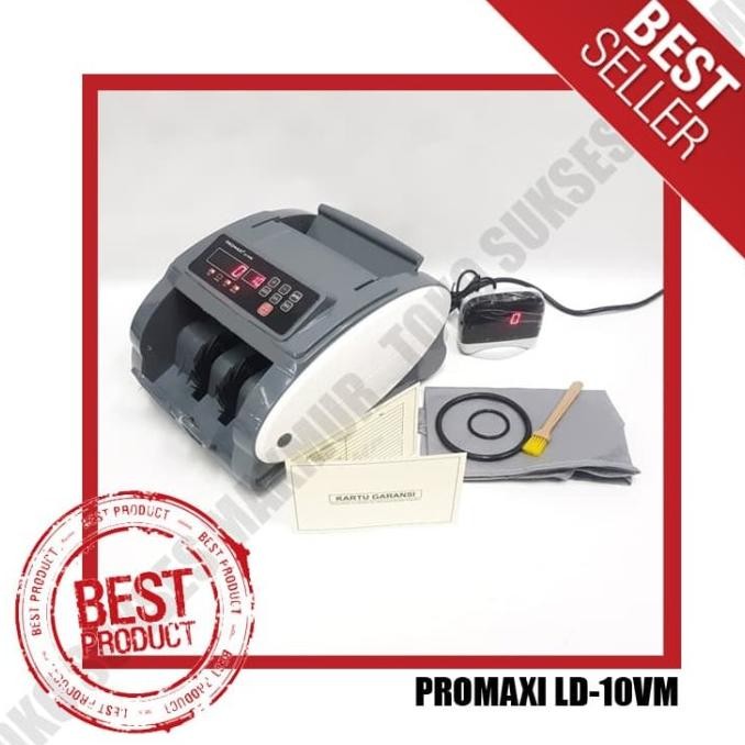 

Terlaris PROMAXI LD-10 VM ~ MESIN PENGHITUNG UANG / MONEY COUNTER 10VM SALE