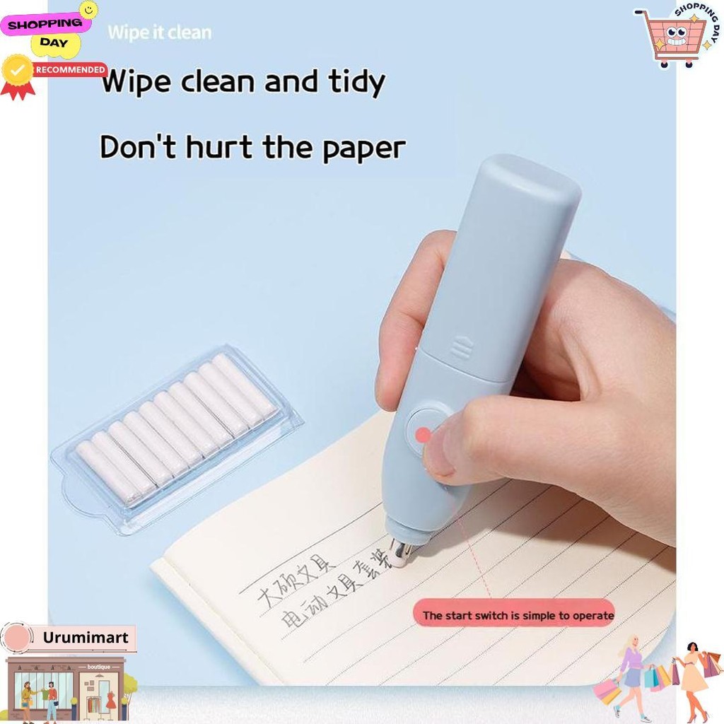 

Electric Stationery Set / Set Alat Tulis Elektrik Rautan Penghapus Vacuum Pensil 11 In 1/Set Alat Tulis Elektrik D Best Seller