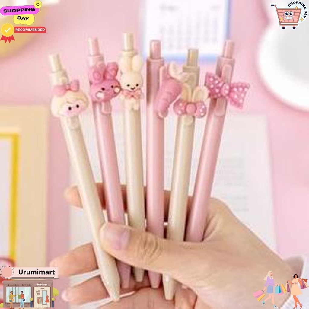 

Pulpen 1Pcs Dan 6Pcs Mekanik Karakter Boneka Lucu / Pulpen Mekanik Karakter Lucu Unik Bs D Termurah