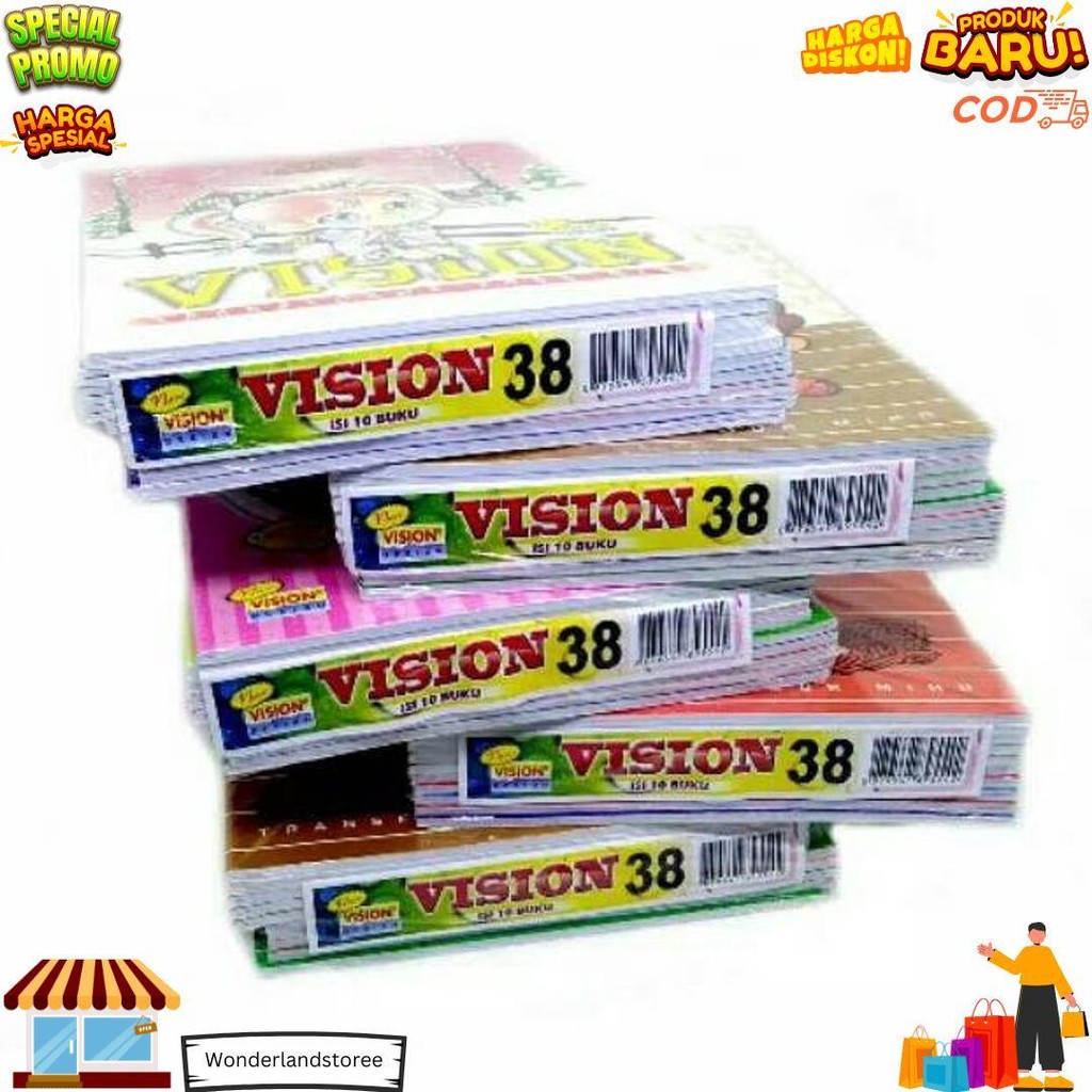 

Buku Tulis Vision 38/10 D Gratis Ongkir