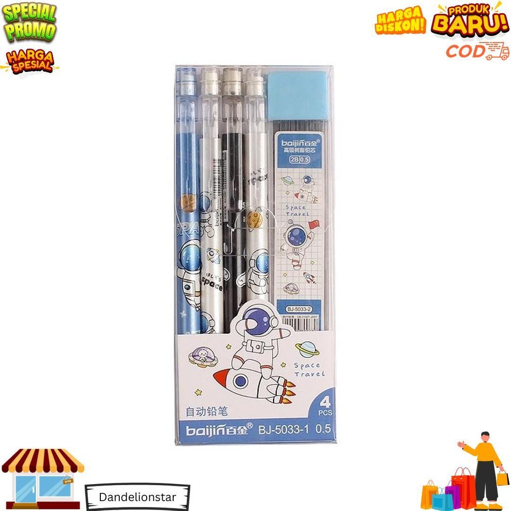 

Kartun Pensil Otomatis Set Siswa Sekolah Dasar 0.5Mm Activity Pencil 2B Nilai Tinggi Nilai Tinggi Gadis Kreatif Lucu D Promo Puncak