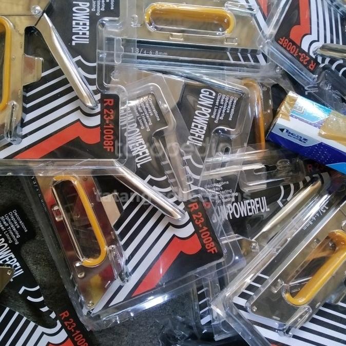 

STAPLES TEMBAK STAPLES STEPLES GUN TEMBAK JOK KULIT MOTOR SOFA DEKOR