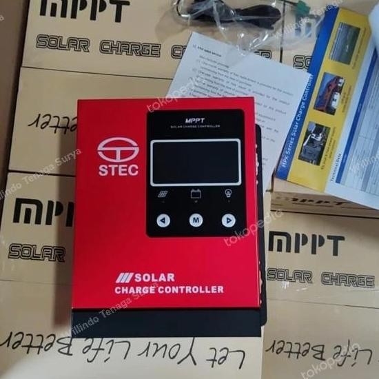 Grosir Mppt Solar Charge Controller 100A Real Mppt 100Ampere Auto