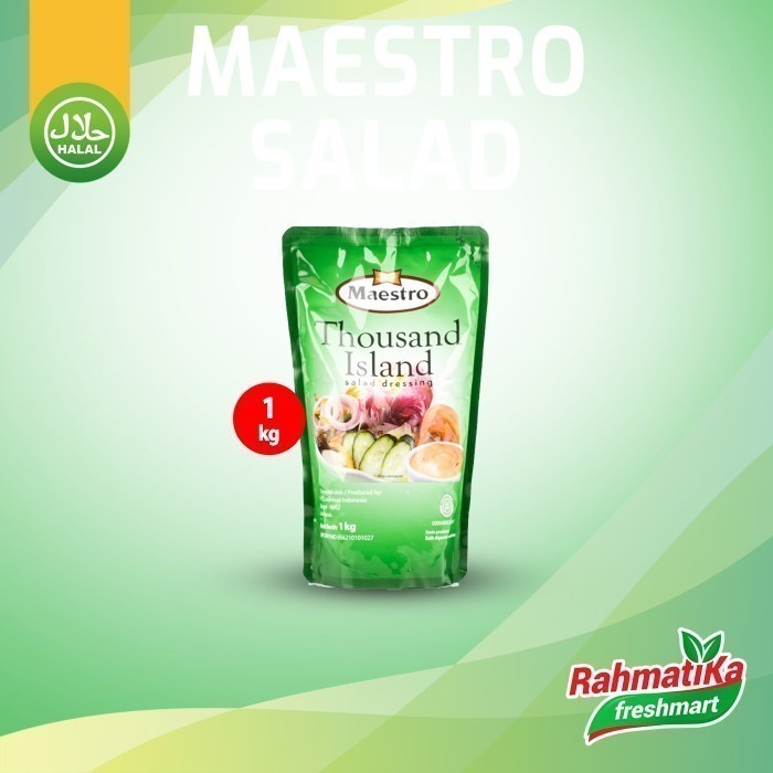 

Maestro Thousand Island Salad Dressing 1 Kg