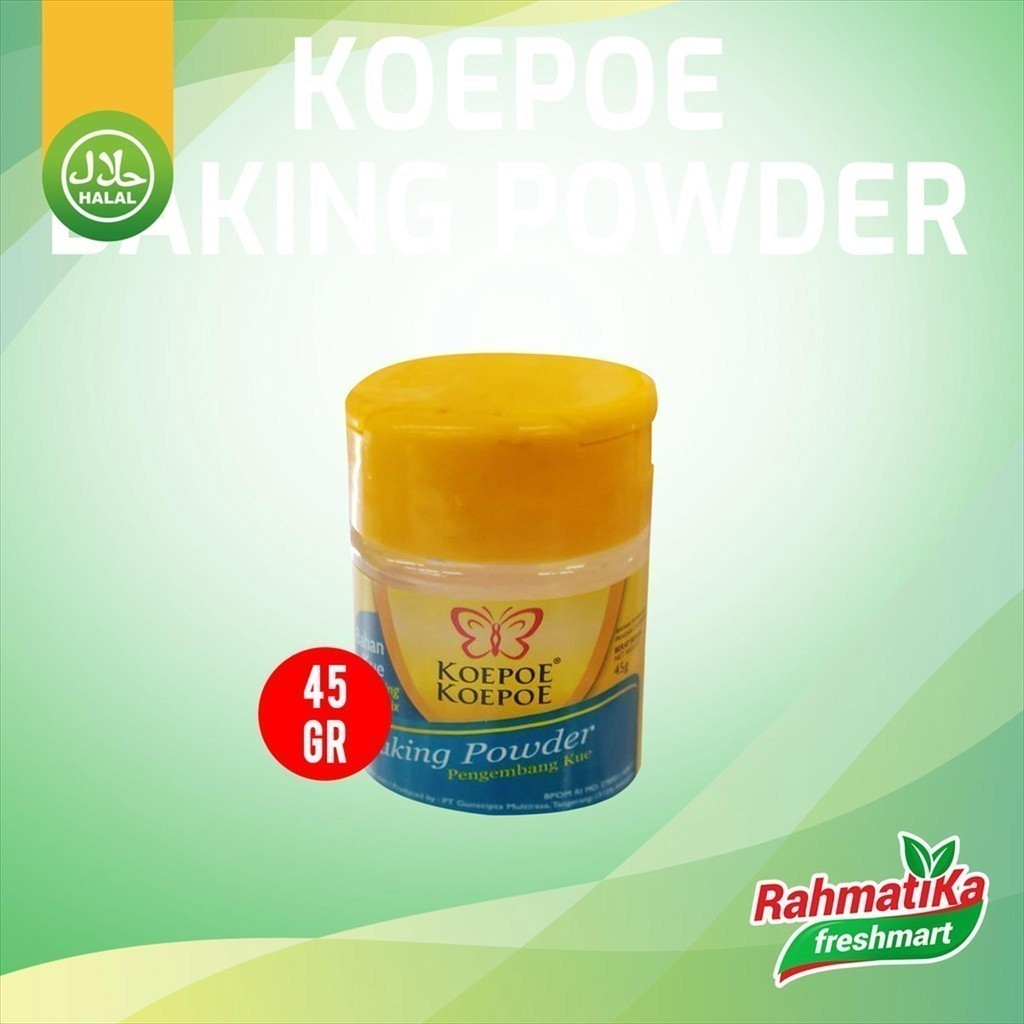 

Koepoe Koepoe Pengembang Kue / Baking Powder 45 gram