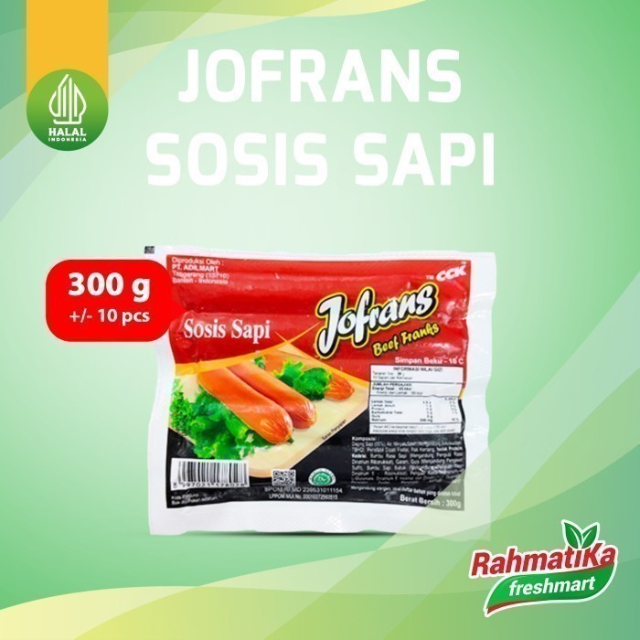 

JOFRANS Sosis Sapi 300 gr