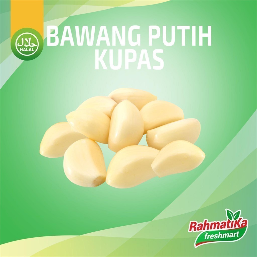 

Bawang Putih Kating Kupas / Bawang Putih Cating Kupas 250 gram