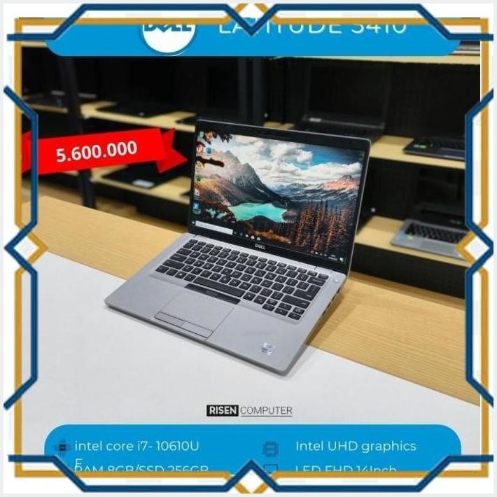 [SLS] LAPTOP DELL LATITUDE 5410 INTEL CORE I7 - 10610U FHD 14INCH TOUCHSCREEN RAM 8GB SSD 256GB NOTE