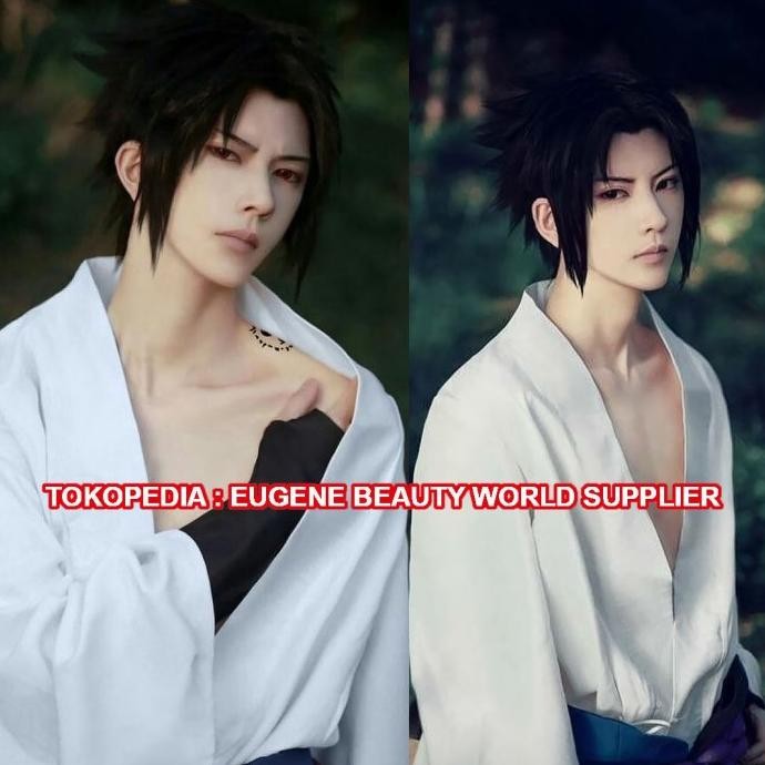 Murah Ready Stok Rambut Palsu Wig Cosplay Anime Naruto Uchiha Sasuke Uchiha