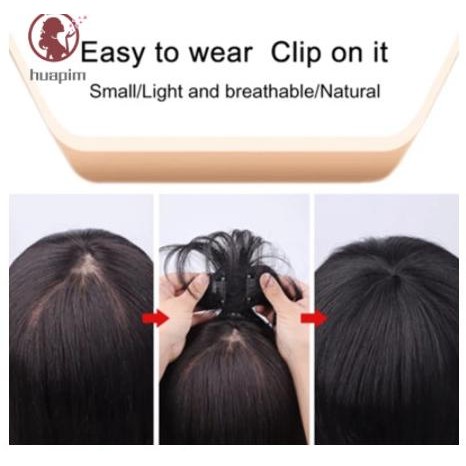 Promo Ks Hair Topper Wig Human Hair Hairpiece Hair Extension