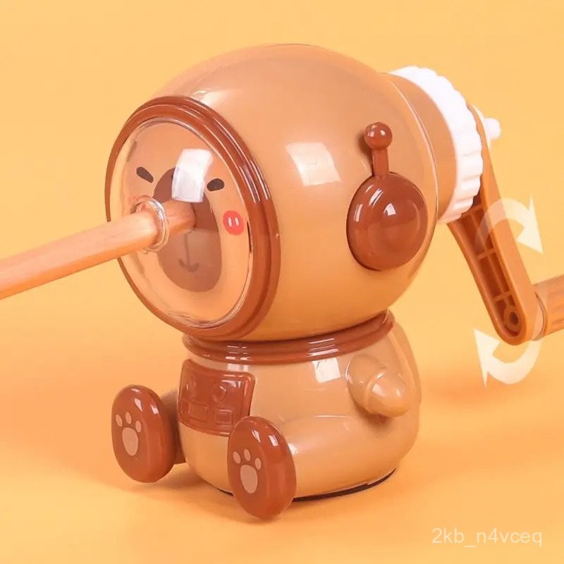 

Automatically Enters Lead Capybara Pencil Sharpeners Korean Style Large Capacity Student Stationery Supplies Cute Cartoon SSB3