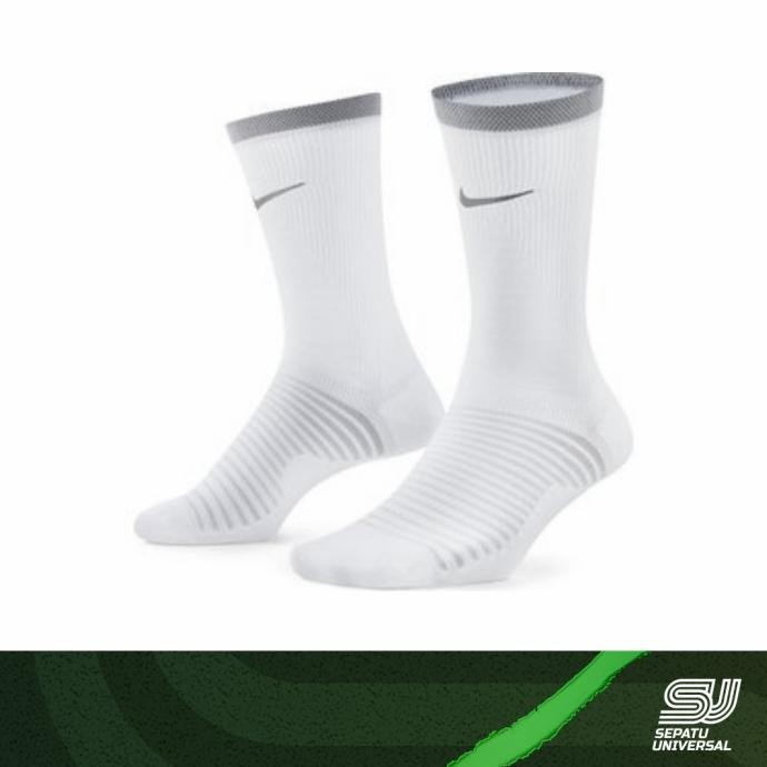 Nike Spark Lightweight Crew Running Socks White Co