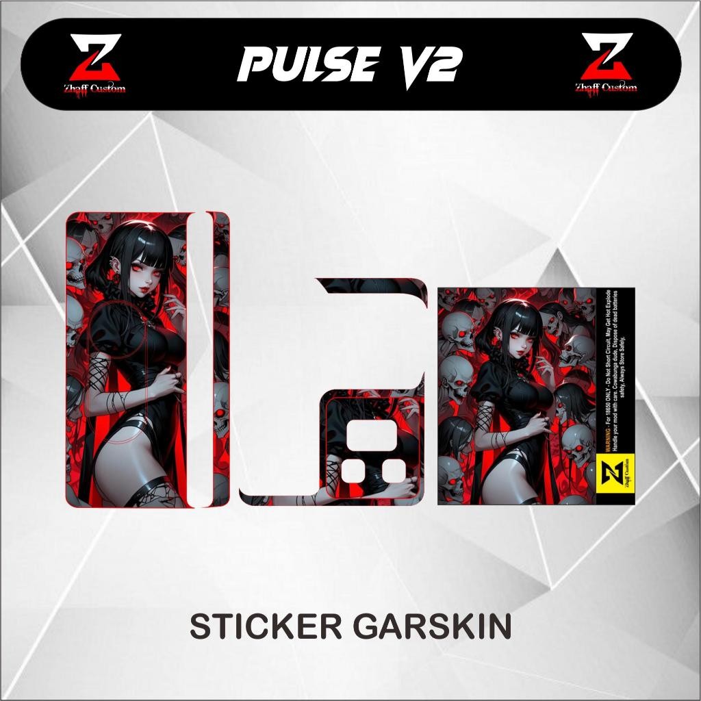 

*PromoGet2* Zhaff New Acces V2 Anti Luntur Type 10 Stiker Garskin HP/Case Custom Dan COD