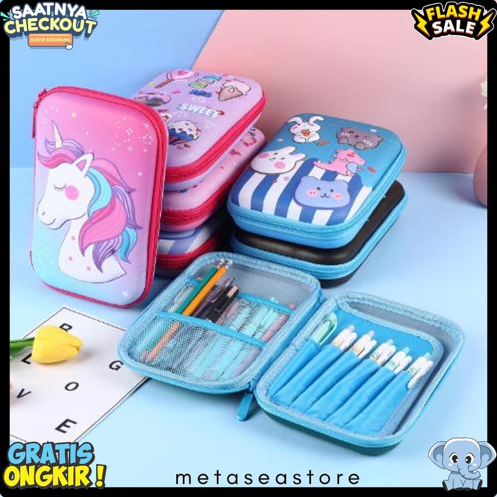 

Gratis Ongkir - S5626 Tempat Pensil 3D Model Terbaru / Kotak Pensil / Tempat Pensil Anak Sekolah 3D Bahan Eva Anti Air Diskon