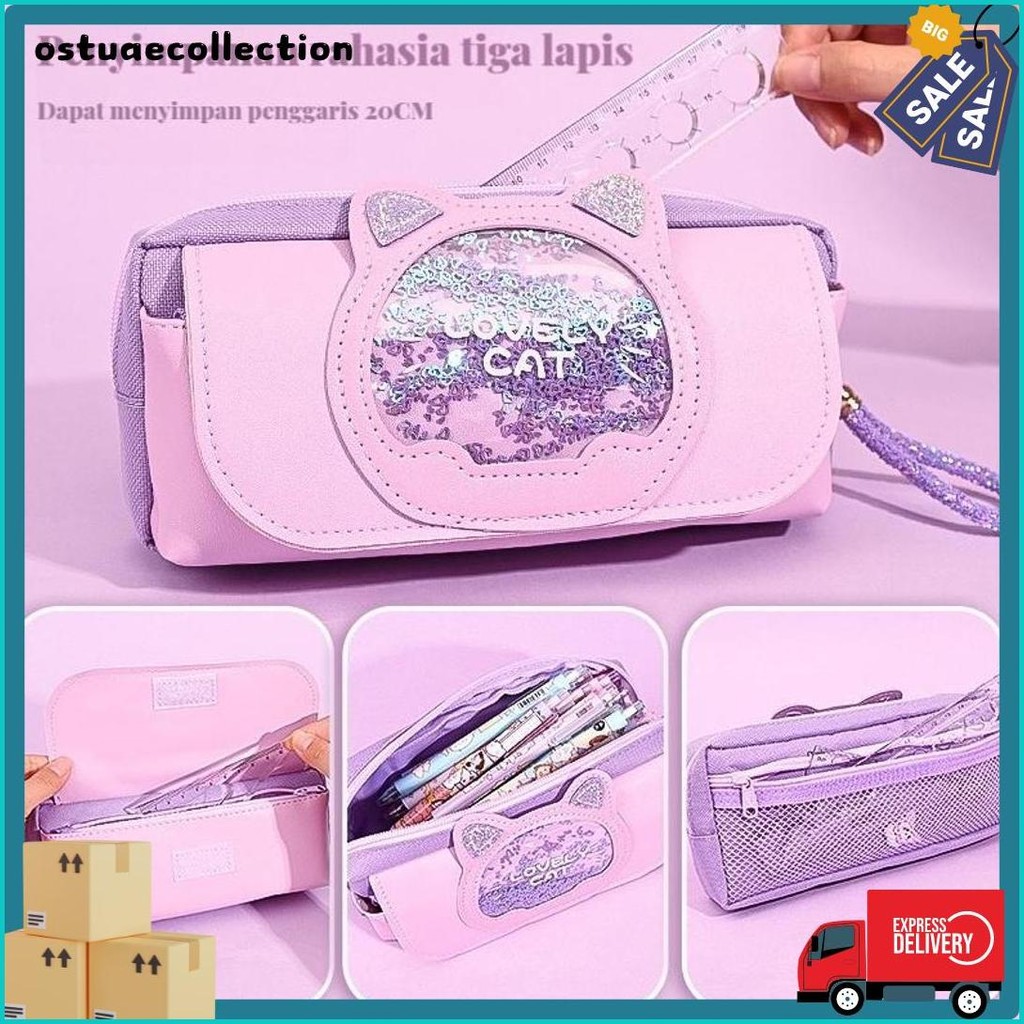 

Multifunction Pencil Case Cute Organizer Tempat Pensil Cartoon Quicksand Animal Kotak Tempat Pensil Cute Organizer Terlaris! Produk Ini Banyak Dicari
