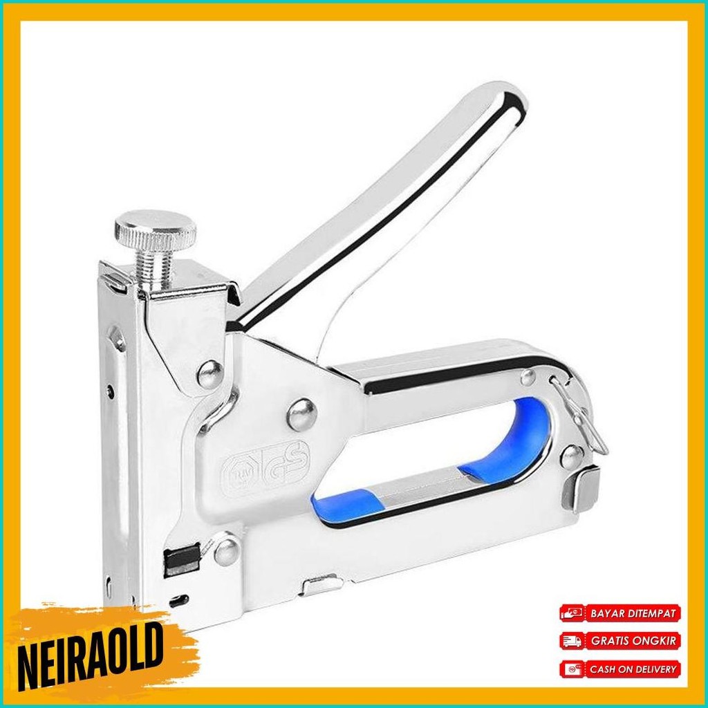 

Staples Gun Tacker Mollar 3 In 1 / Staple Jok Tembak Hekter 3 Way Dapat 3 Jenis Paku/3 In 1 Staples Gun Tacker Mollar Terlengkap Dan Termurah