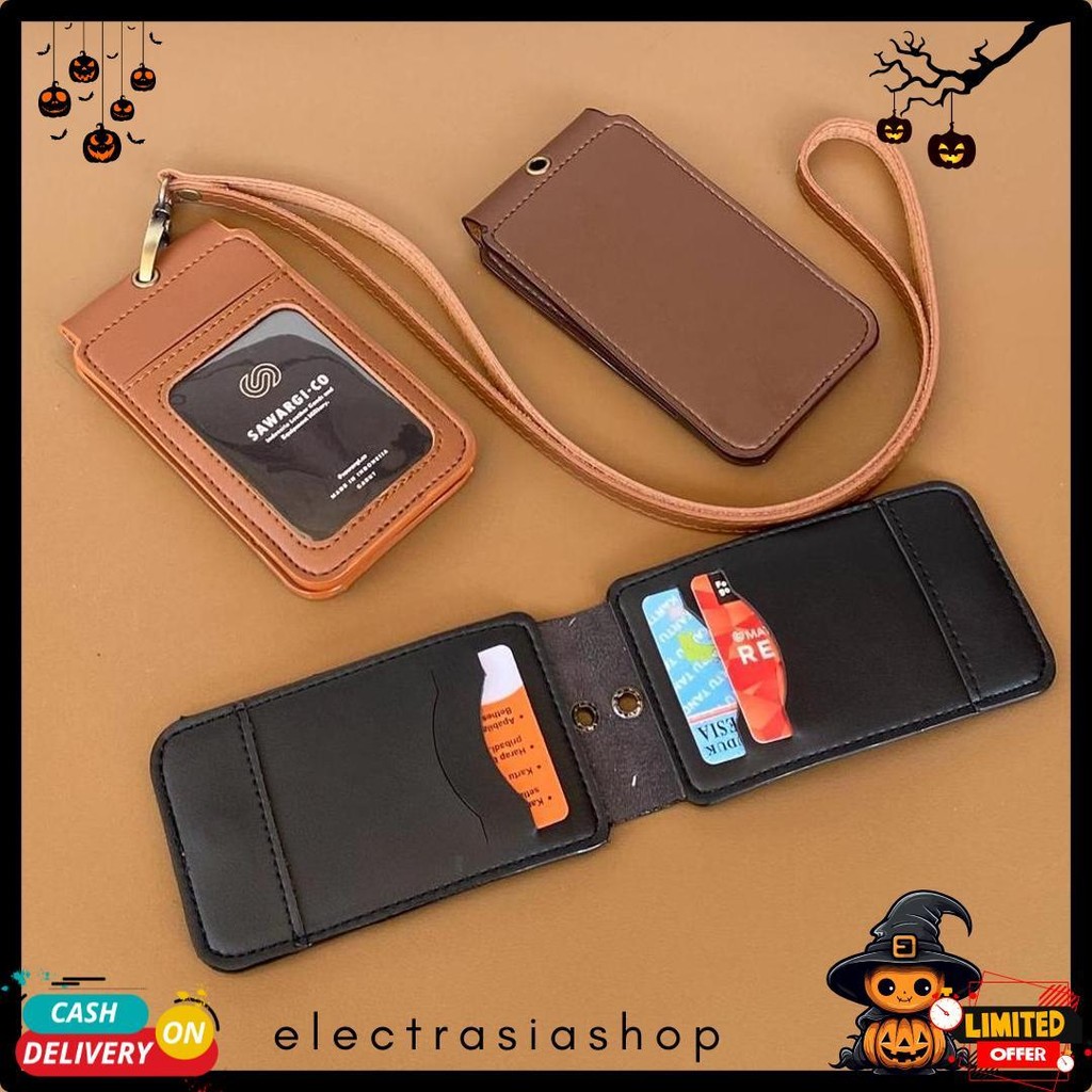 

Id Card Holder Kulit Magnet Flip 2 Sisi By Sawargico - Raski Terlengkap Dan Termurah